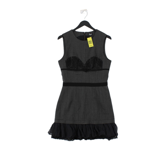 Dolce & Gabbana Women's Midi Dress UK 16 Black