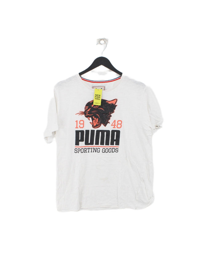 Puma Women's T-Shirt M White 100% Other