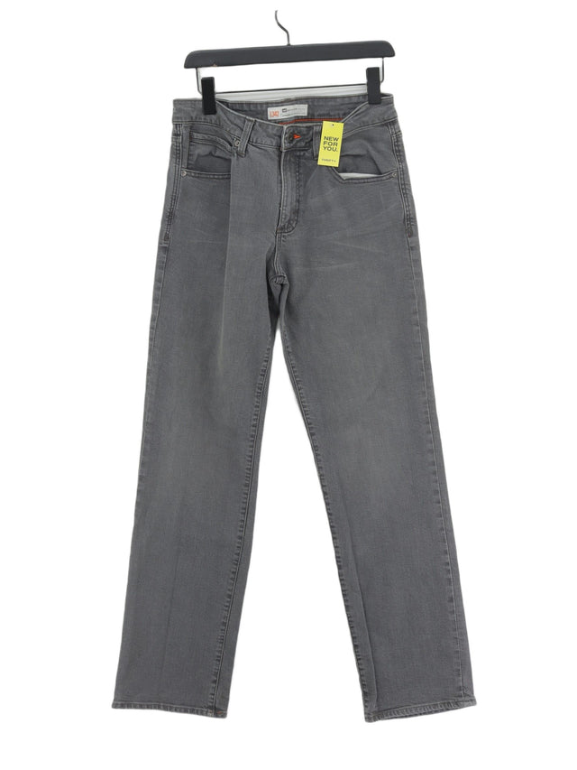 Lee Men's Jeans W 32 in Grey Cotton with Spandex