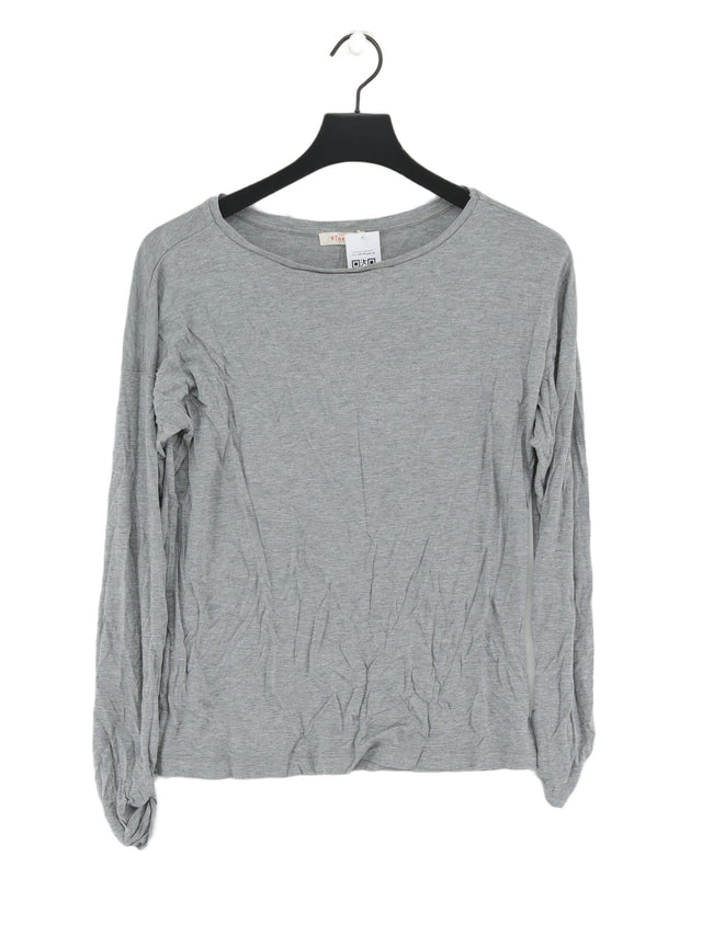 Finery Women's Top UK 10 Grey 100% Lyocell Modal