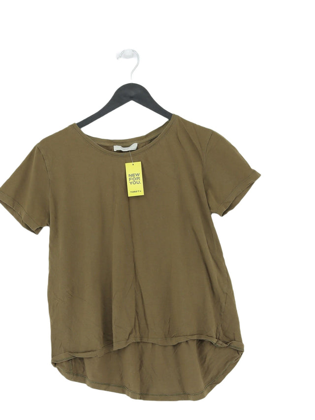 Zara Women's T-Shirt M Green 100% Other