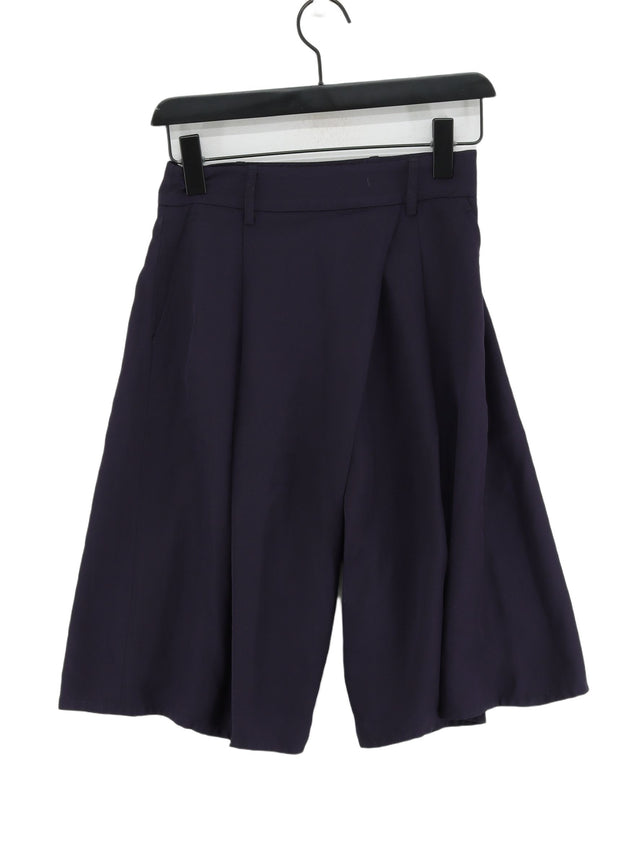 Adolfo Dominguez Women's Midi Skirt UK 8 Blue 100% Other