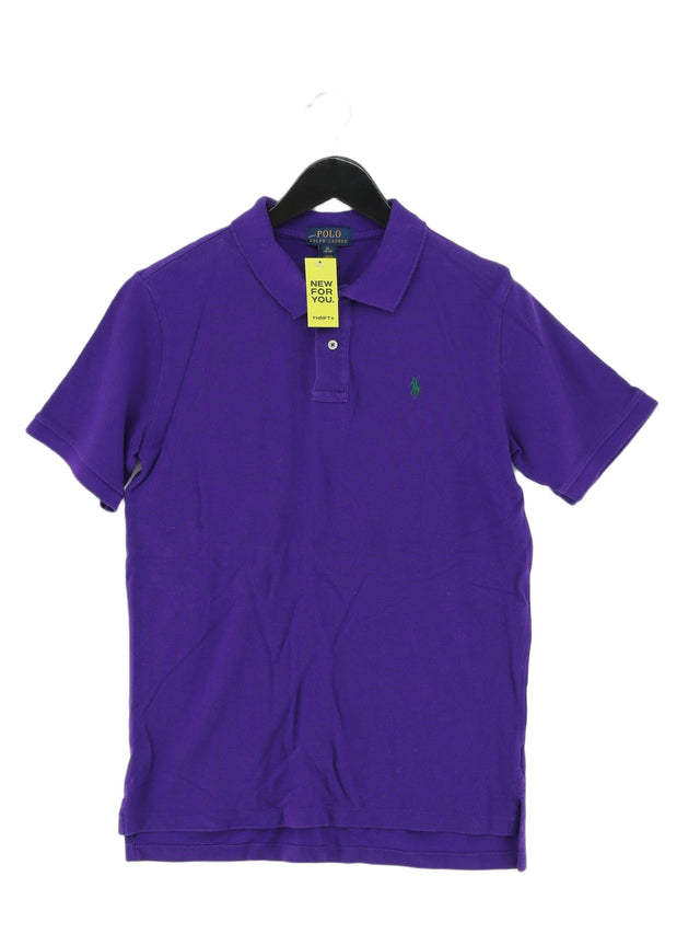 Ralph Lauren Men's Polo XL Purple 100% Cotton