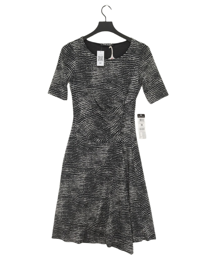 Betty Barclay Women's Midi Dress UK 10 Black Polyester with Elastane