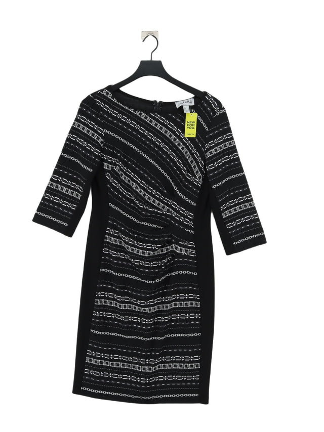 Joseph Ribkoff Women's Midi Dress UK 14 Black Polyester with Elastane