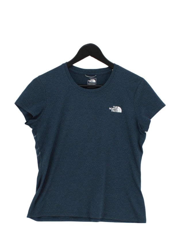 The North Face Women's T-Shirt M Blue 100% Polyester