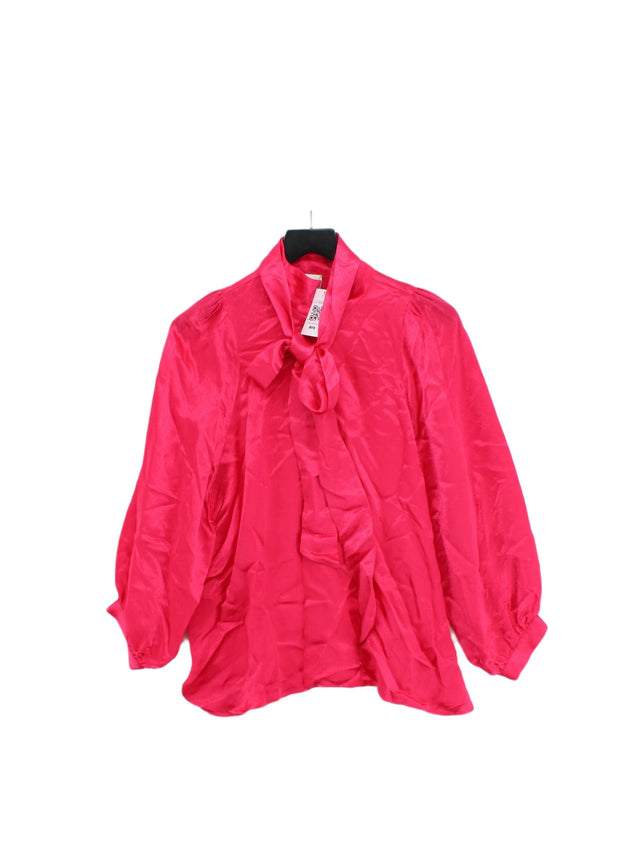 Second Female Women's Blouse M Pink 100% Viscose