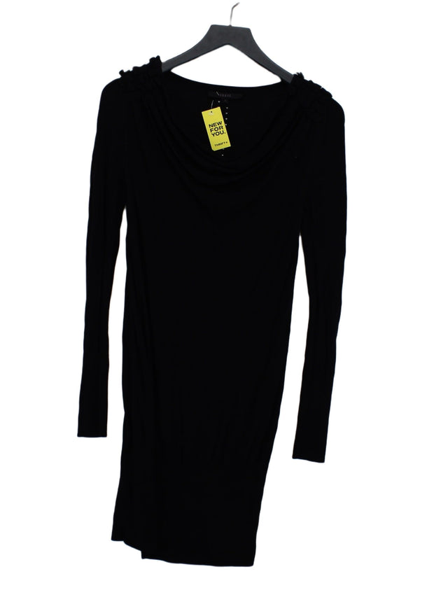 Coast Women's Midi Dress UK 6 Black 100% Other