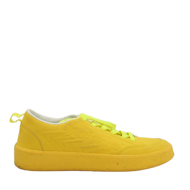 Desigual Men's Trainers UK 7 Yellow 100% Other
