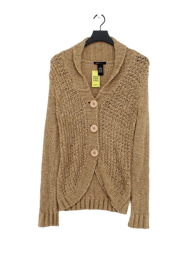 BCBGMAXAZRIA Women's Cardigan S Brown 100% Other