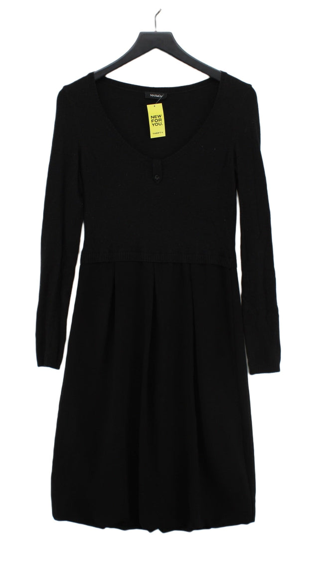 Max&Co Women's Midi Dress UK 6 Black