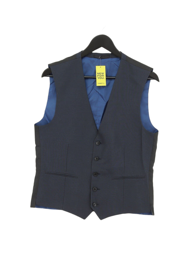 Next Men's Coat Chest: 38 in Blue 100% Other