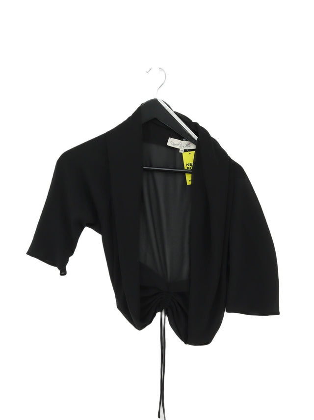 Damsel In A Dress Women's Cardigan UK 10 Black 100% Polyester