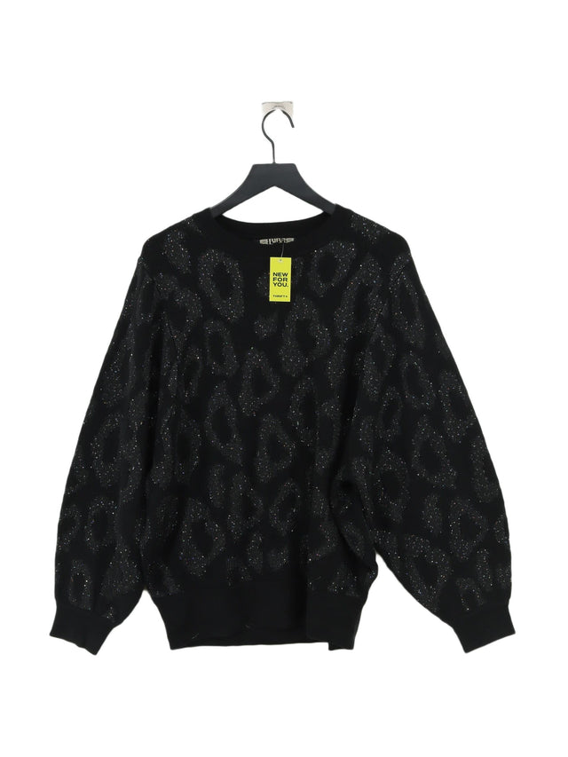 BIBA Women's Jumper M Black Polyester with Acrylic