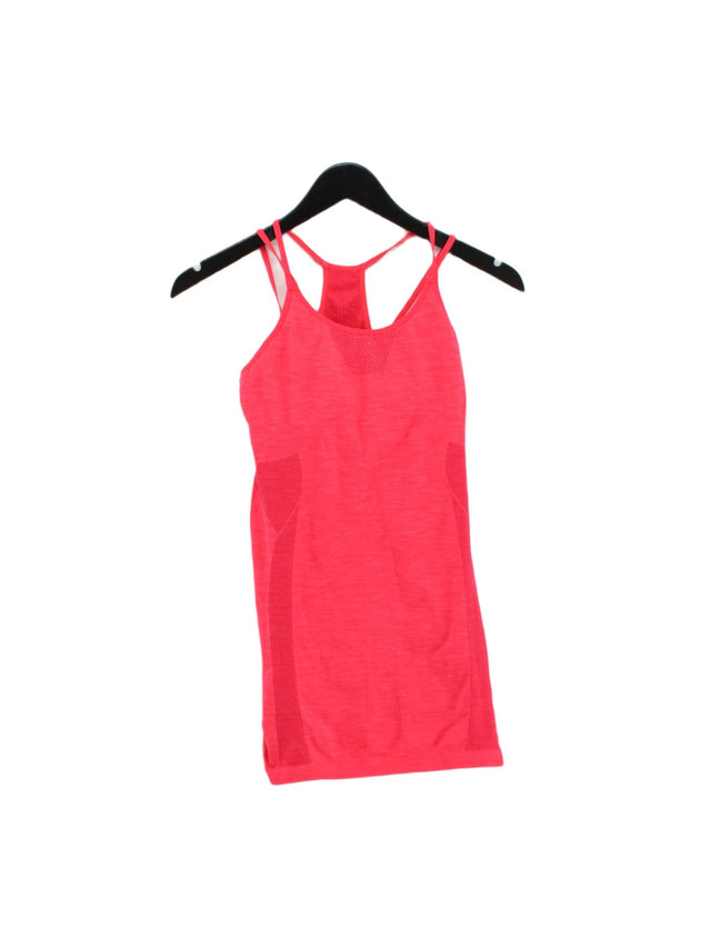 Sweaty Betty Women's T-Shirt S Red Polyamide with Elastane, Polyester