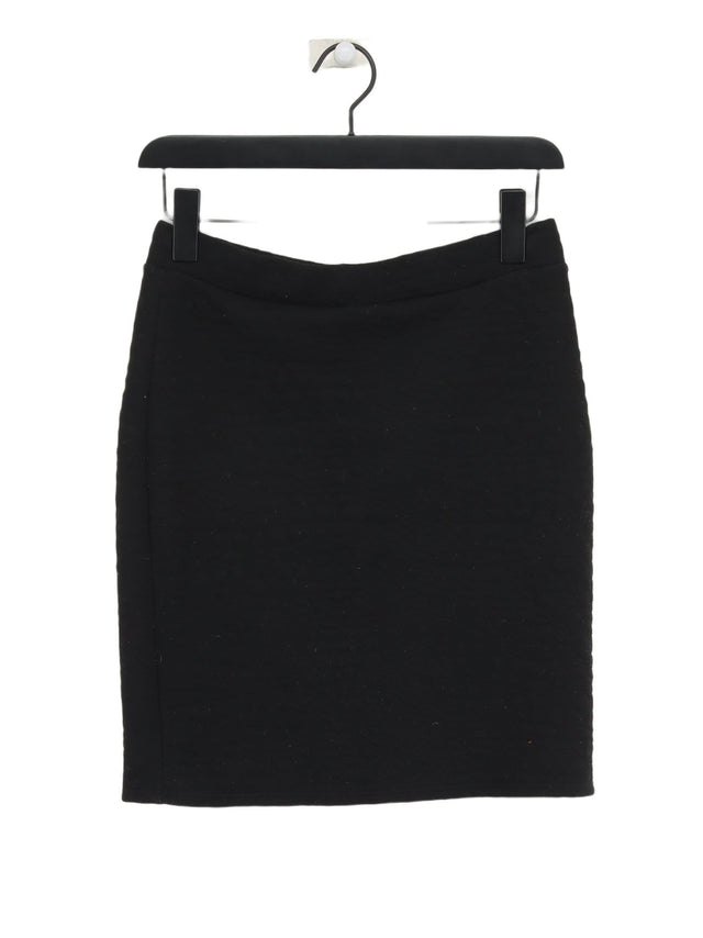 Whistles Women's Mini Skirt UK 12 Black 100% Polyester