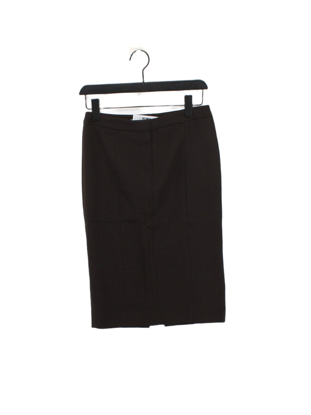 Joseph Women's Midi Skirt UK 8 Brown 100% Wool