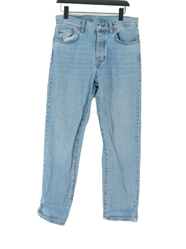 Zara Men's Jeans W 32 in Blue 100% Cotton
