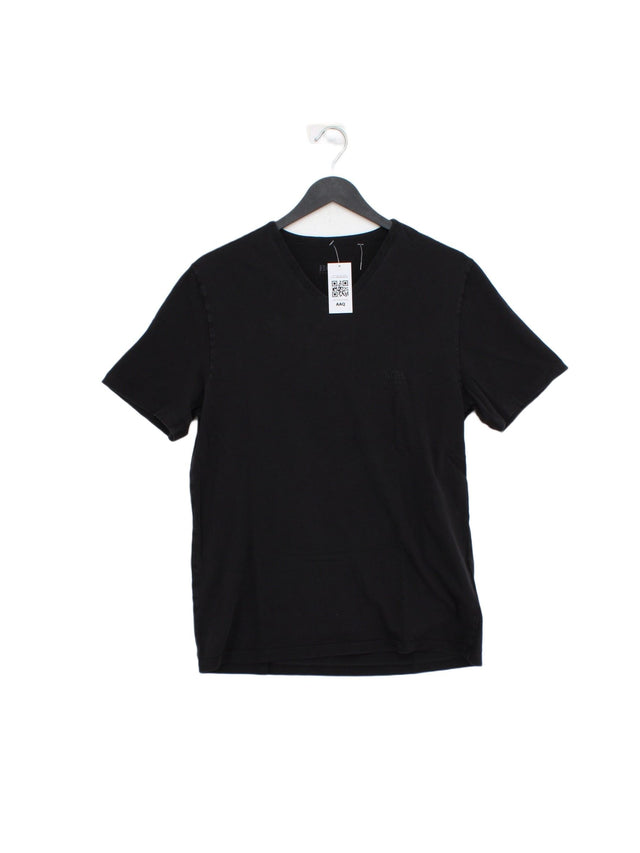 Hugo Boss Women's T-Shirt M Black 100% Cotton