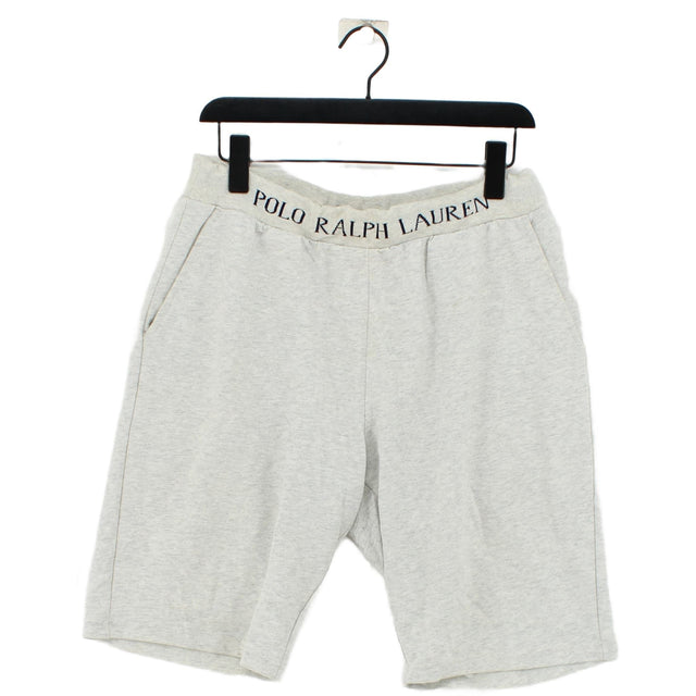 Ralph Lauren Men's Shorts M Grey Cotton with Polyester