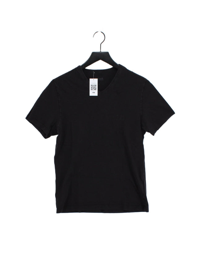 Hugo Boss Women's T-Shirt M Black 100% Cotton