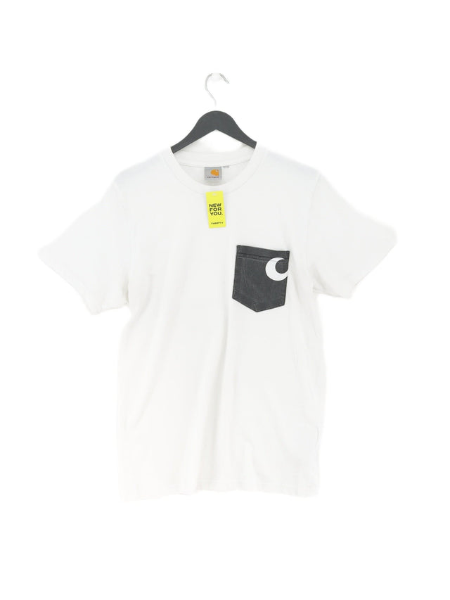 Carhartt Men's T-Shirt M White 100% Cotton