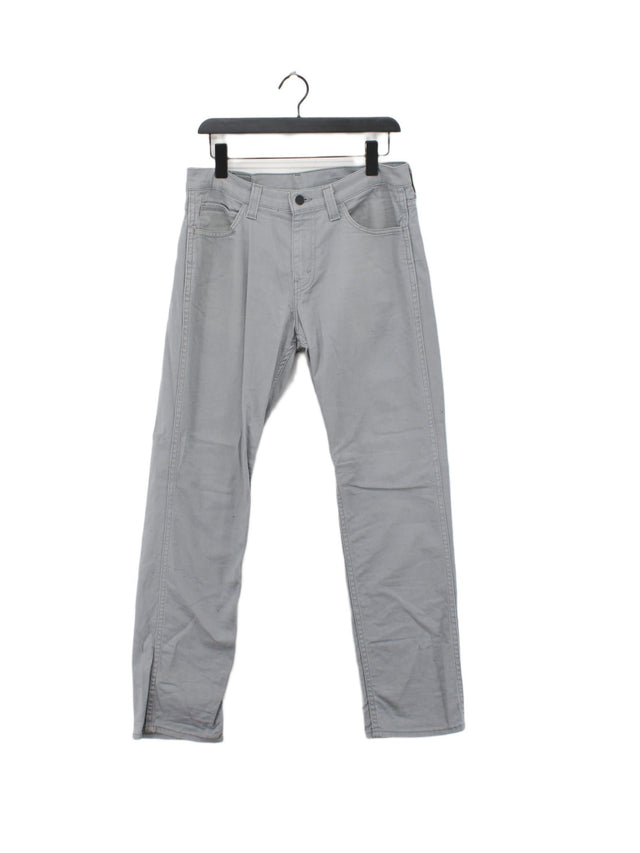 Levi’s Men's Jeans W 34 in; L 32 in Grey 100% Cotton