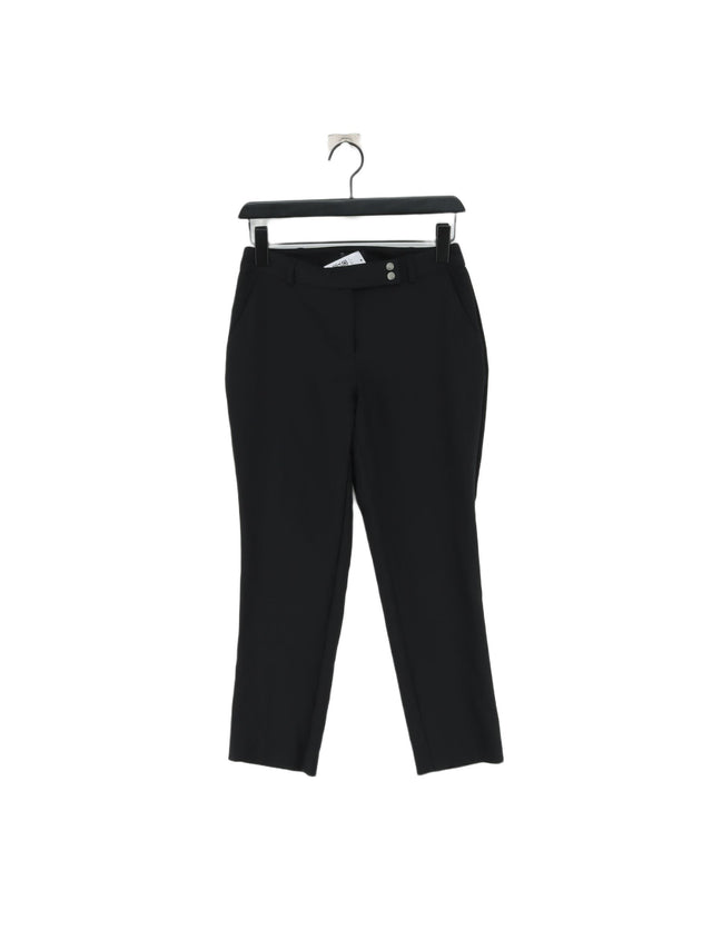 Mo & Co Women's Suit Trousers UK 8 Black 100% Polyester