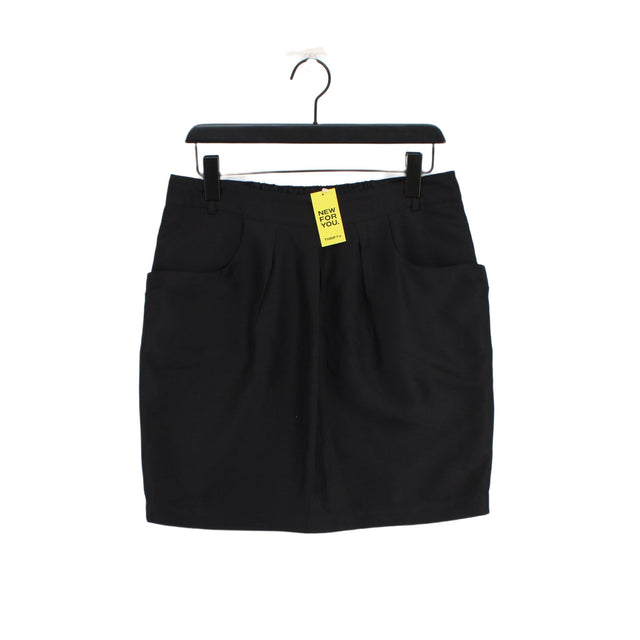 Gap Women's Mini Skirt UK 10 Black 100% Polyester