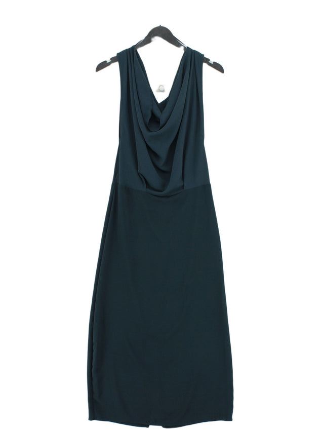 Zara Women's Maxi Dress M Blue 100% Polyester