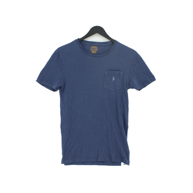 Ralph Lauren Men's T-Shirt XS Blue 100% Cotton