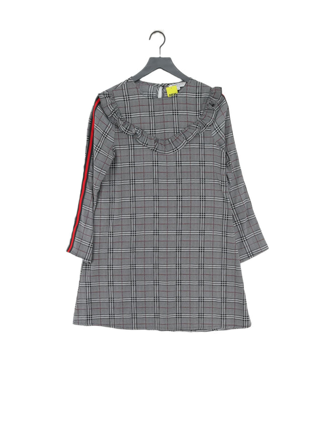 Brave Soul London Women's Midi Dress S Grey 100% Polyester