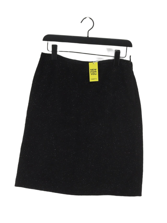 Max Mara Women's Midi Skirt UK 10 Black