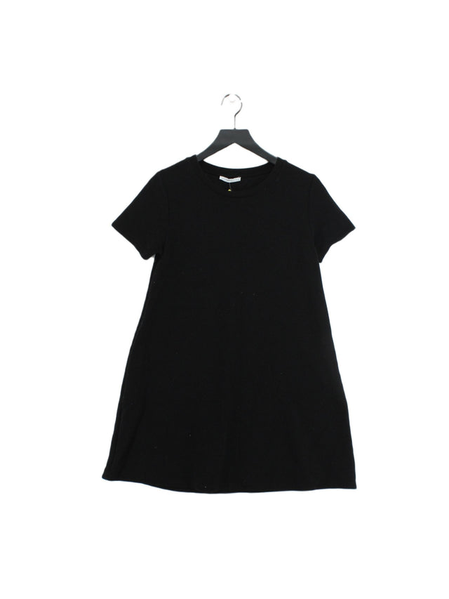 Zara Women's Jumper L Black Polyester with Elastane, Viscose