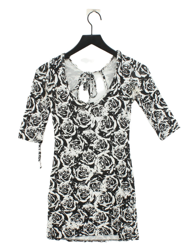 New Look Women's Mini Dress UK 8 Multi Viscose with Elastane
