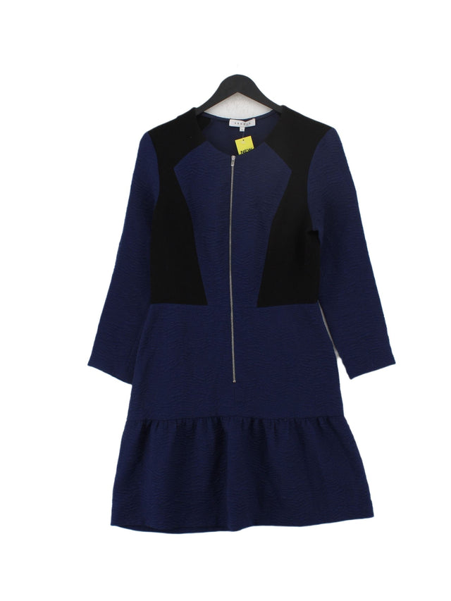 Sandro Women's Midi Dress M Blue Polyester with Elastane, Viscose
