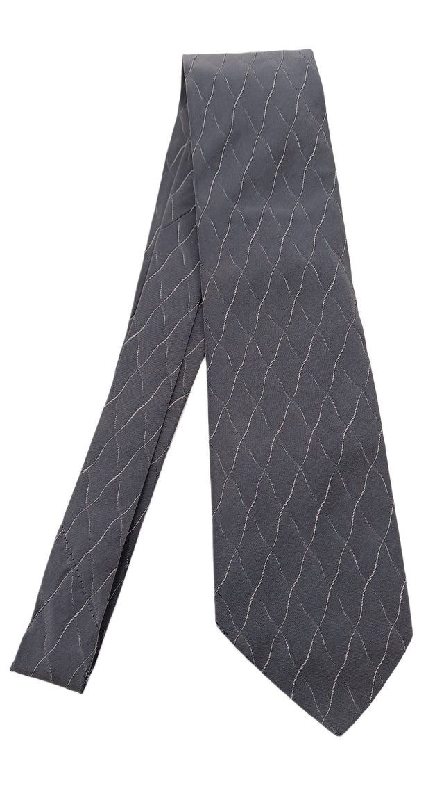 Liberty Men's Tie Grey 100% Silk