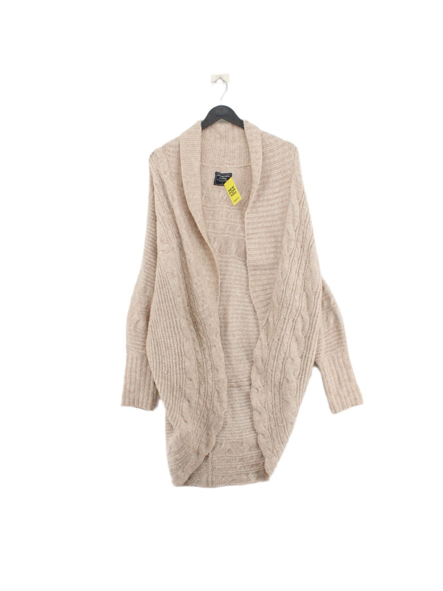 Abercrombie & Fitch Women's Cardigan L Cream 100% Other
