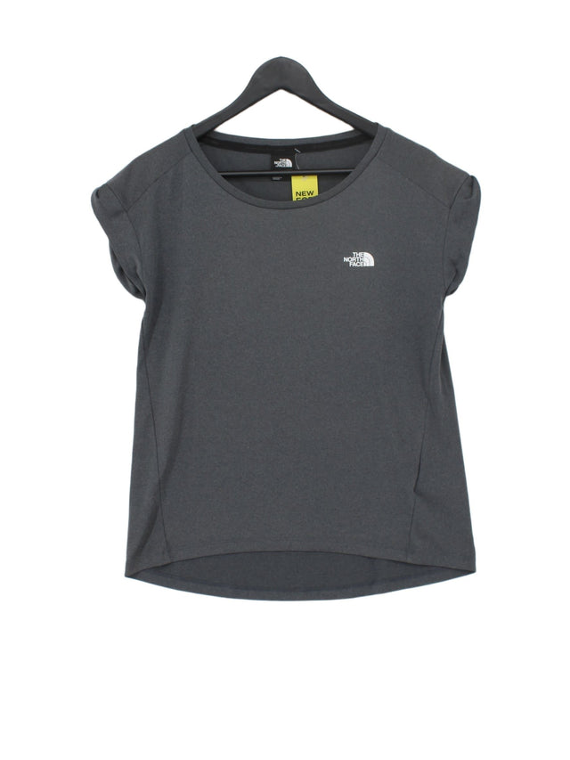 The North Face Women's T-Shirt M Grey 100% Polyester