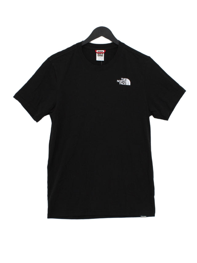 The North Face Men's T-Shirt S Black 100% Cotton