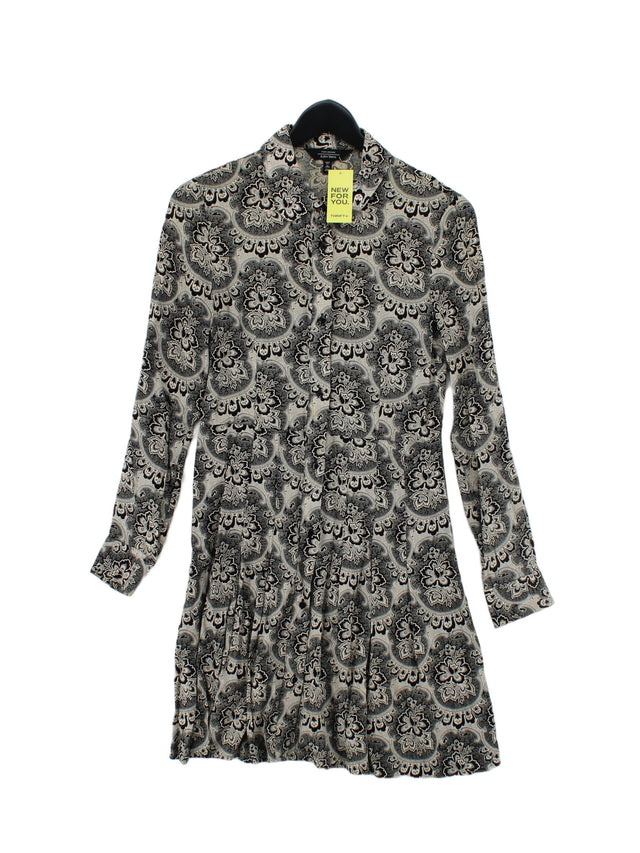 & Other Stories Women's Midi Dress UK 6 Multi 100% Viscose