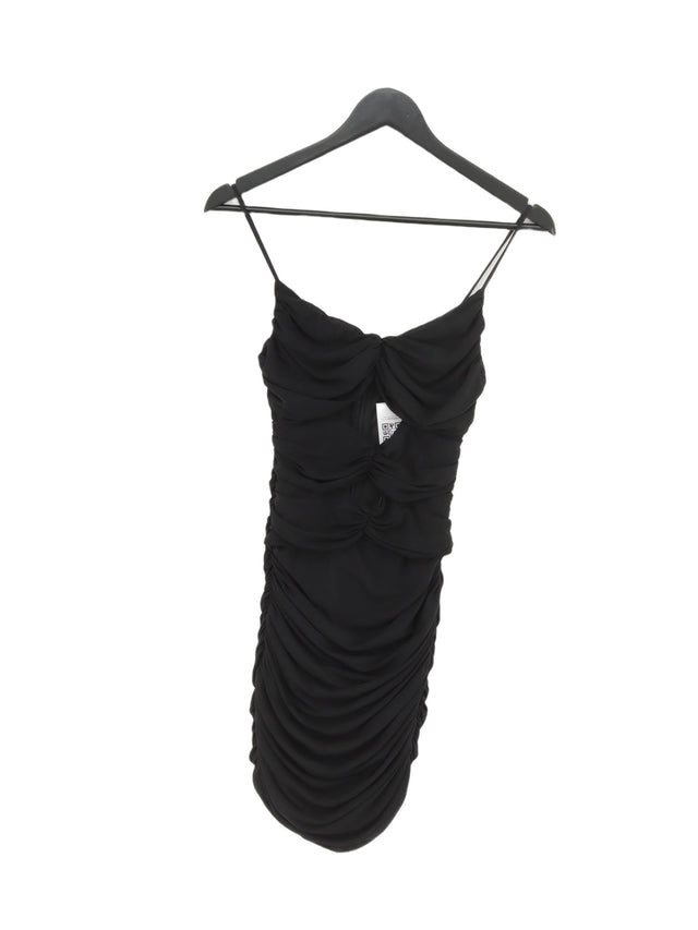 Oh Polly Women's Mini Dress UK 8 Black Polyamide with Elastane