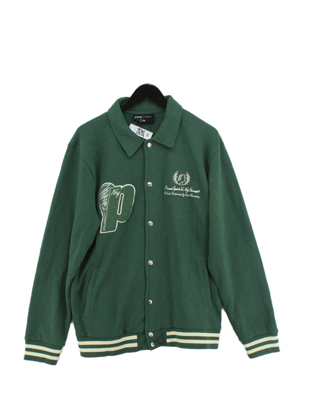 Prince Men's Jacket XL Green 100% Cotton