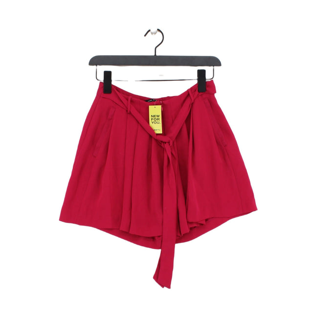 Zara Basic Women's Shorts S Pink 100% Polyester