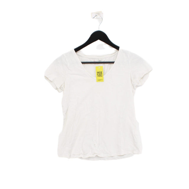 Boden Women's T-Shirt XS White 100% Cotton