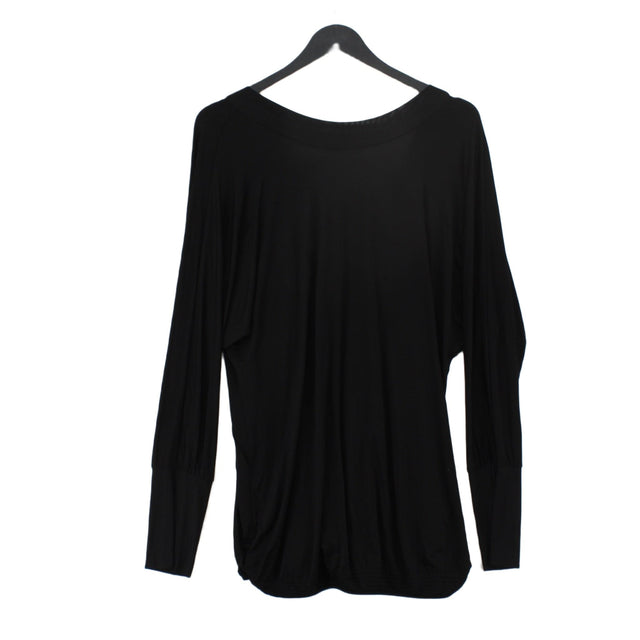 Hugo Boss Women's Top M Black Viscose with Elastane