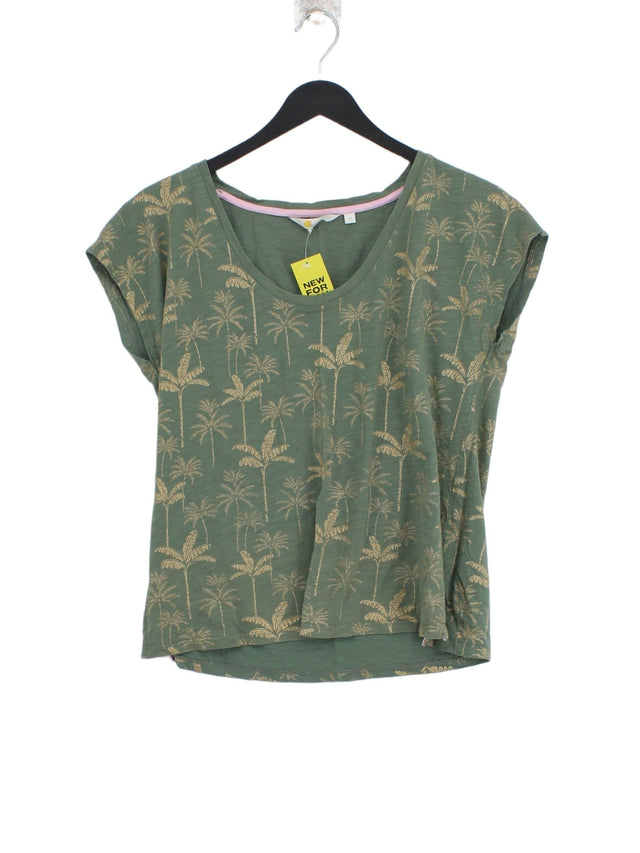 Boden Women's T-Shirt XS Green 100% Cotton