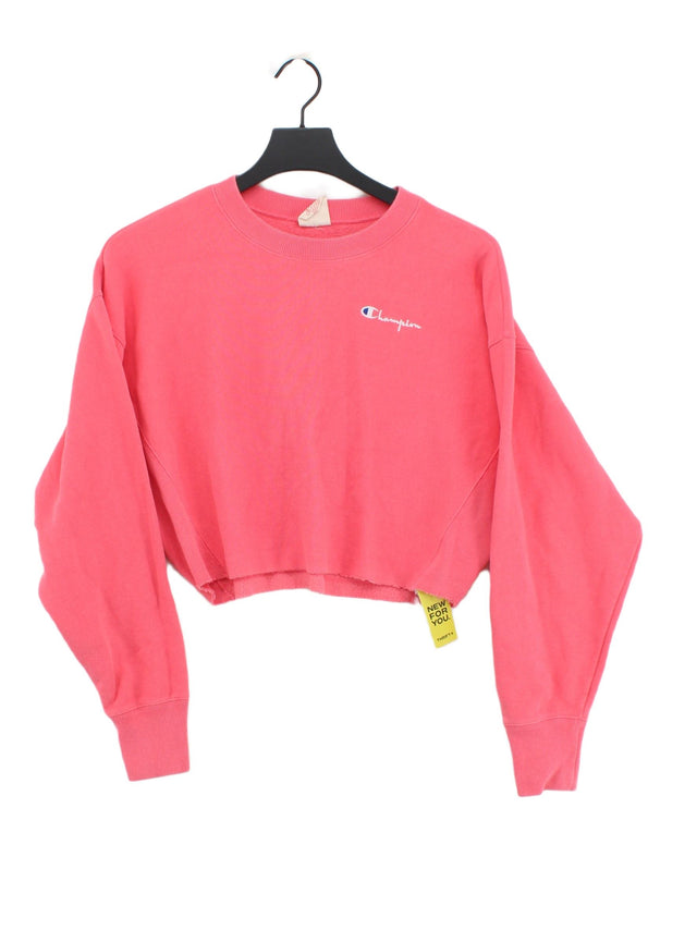 Champion Women's Top S Pink 100% Cotton