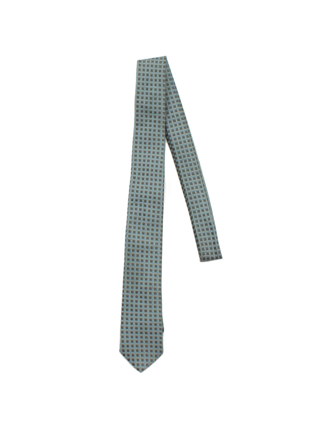 OneSix5ive Men's Tie Blue 100% Polyester