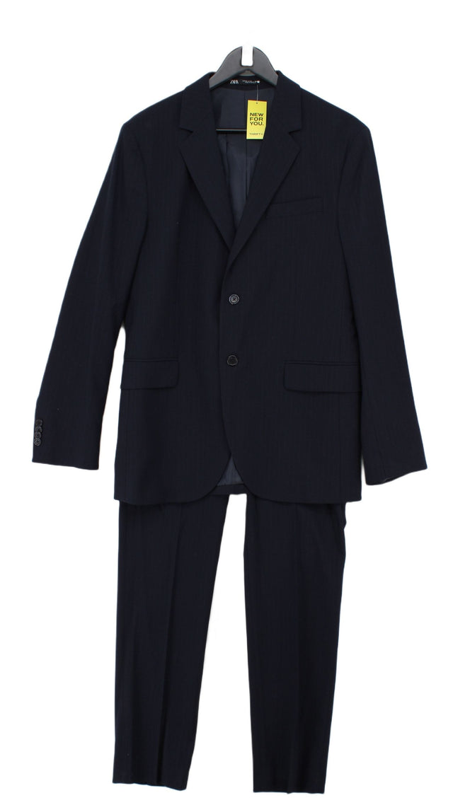 Zara Men's Two Piece Suit Chest: 42 in Blue